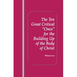 Ten Great Critical "Ones"...