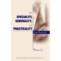 The Speciality, Generality,...