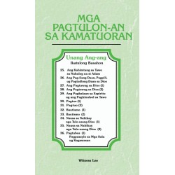 Mga Pagtulon-an  sa...