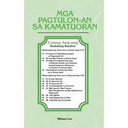 Mga Pagtulon-an  sa...